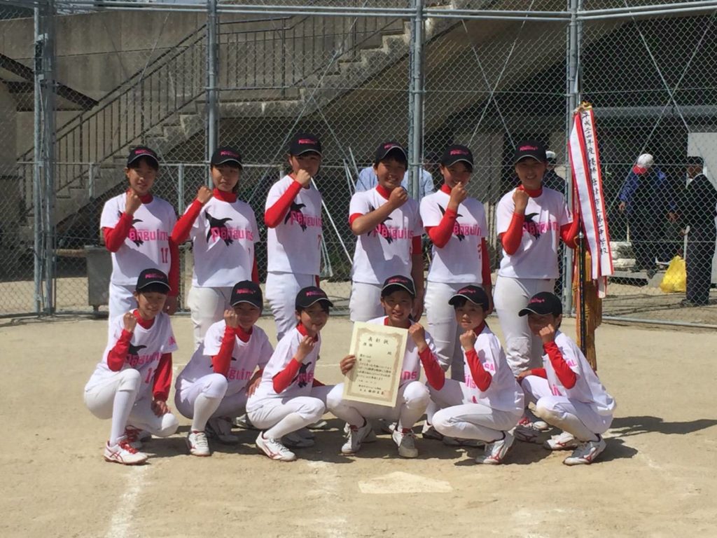 優勝！第35回唐津地区中学校女子ソフトボール大会